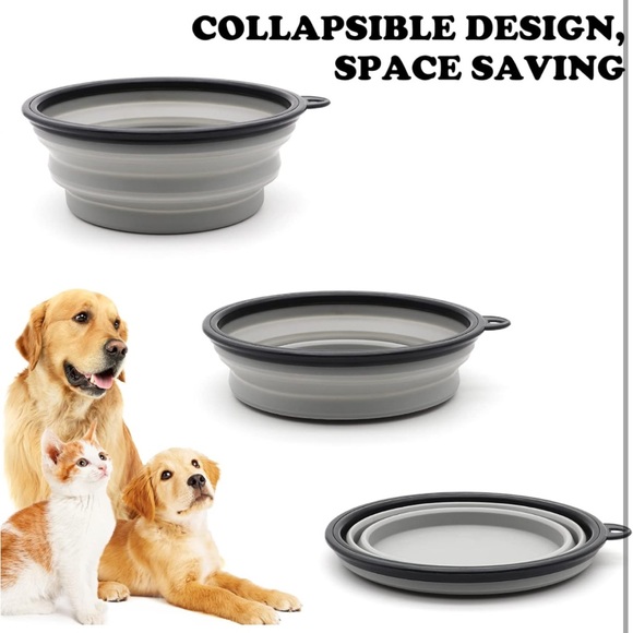 Collapsible pet bowls - Picture 2 of 8